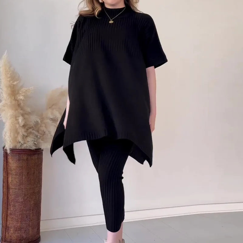 Ciara™ - Set două piese din tricot moale