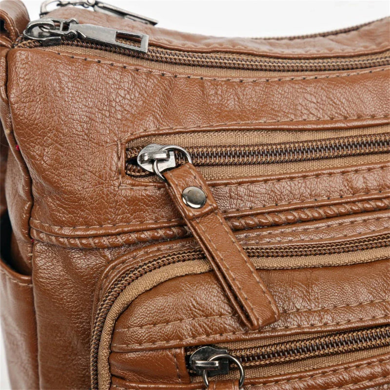 Olivia™ Farmec Vintage | Geantă moale cu fermoar