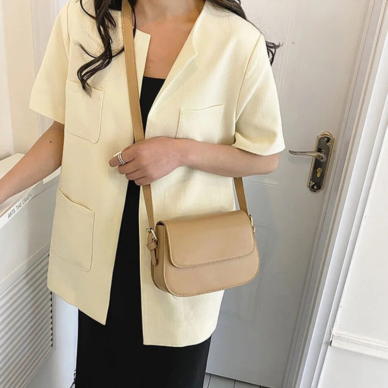 Geantă crossbody Avery™ Classic Saddle