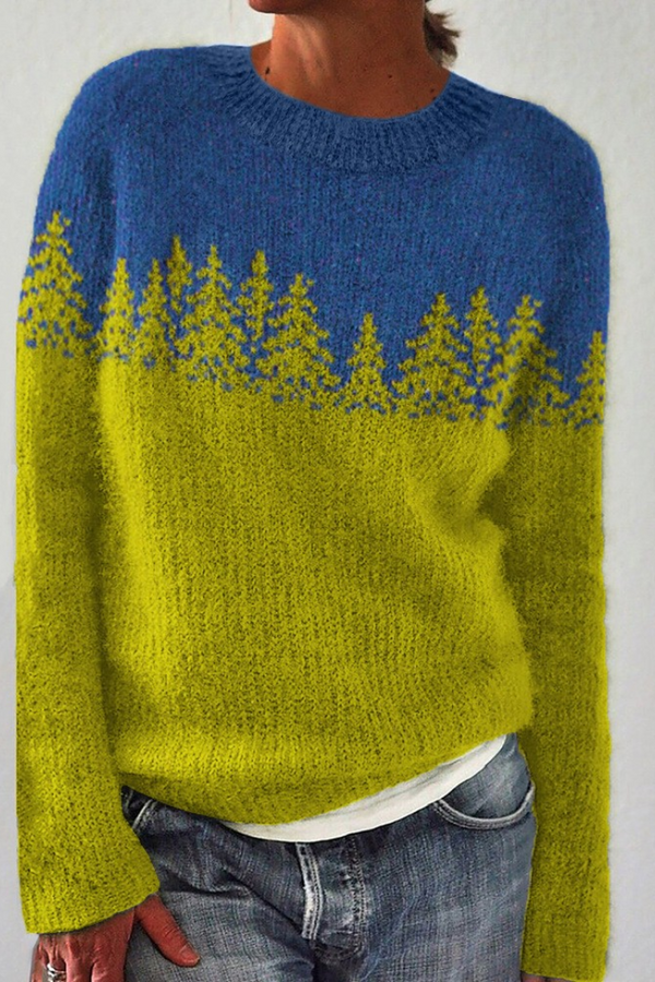 Silvana™ - Pulover Retro Confortabil