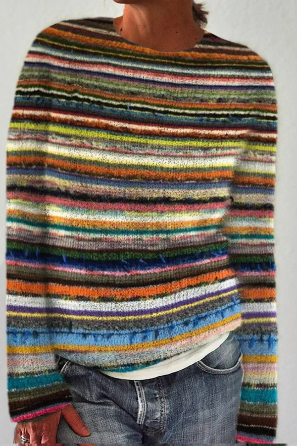 Silvana™ - Pulover Retro Confortabil