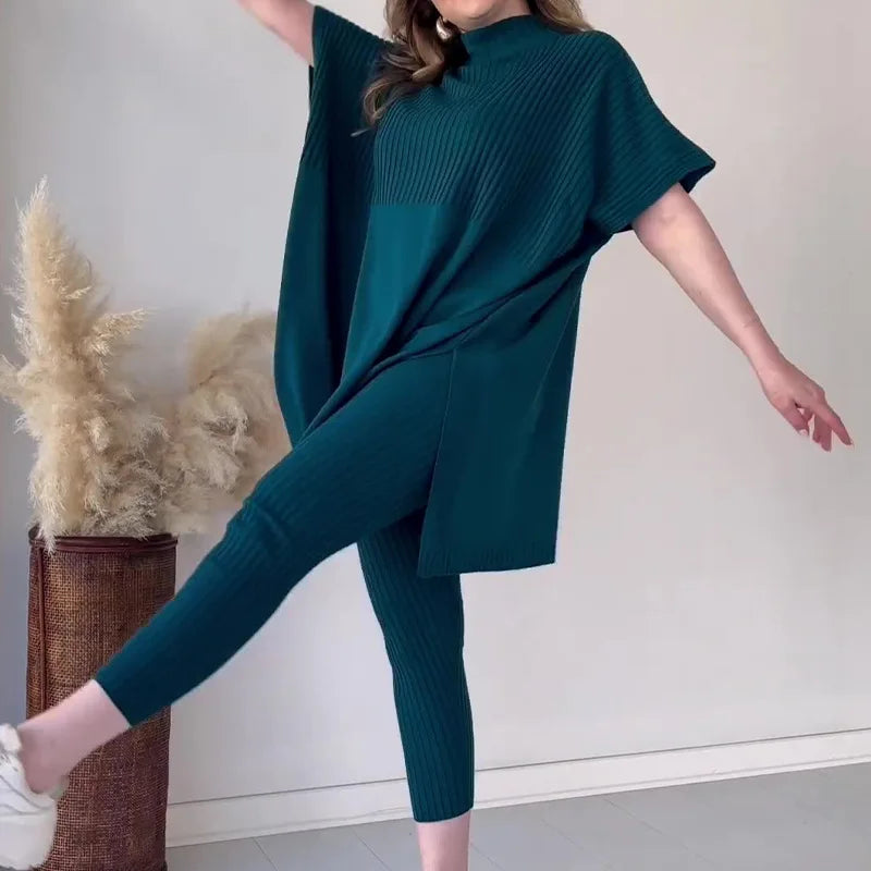 Ciara™ - Set două piese din tricot moale