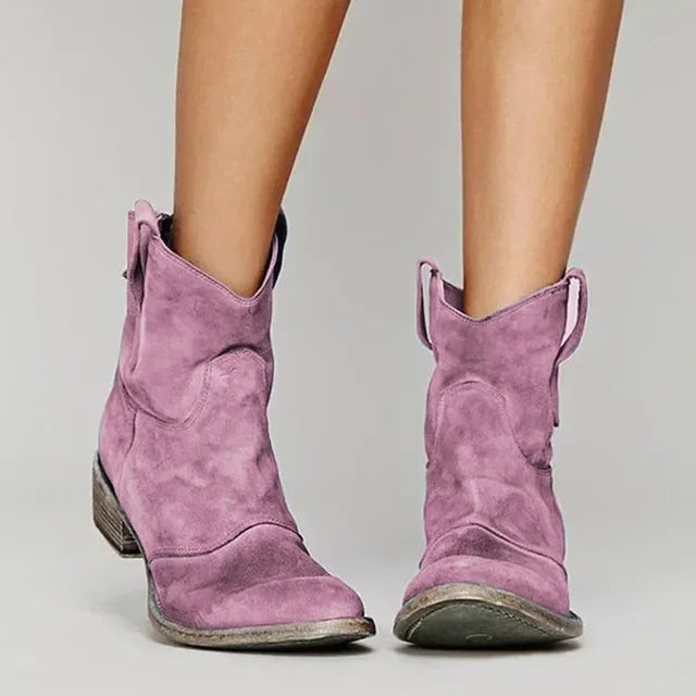 Camellia | Cizme de cowboy stilate