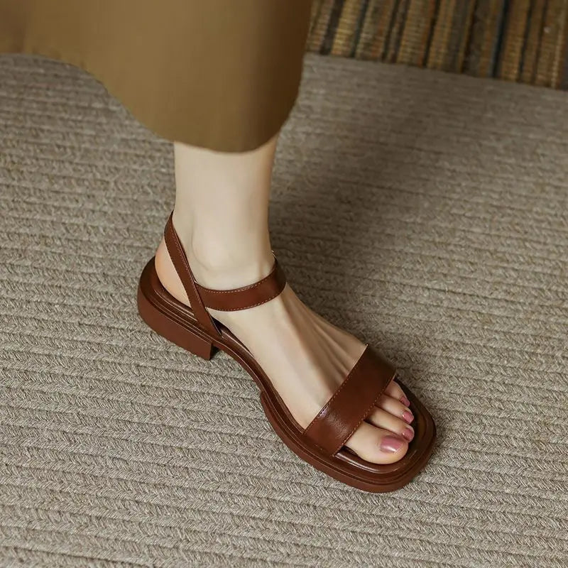 Angelica | Sandale elegante din piele