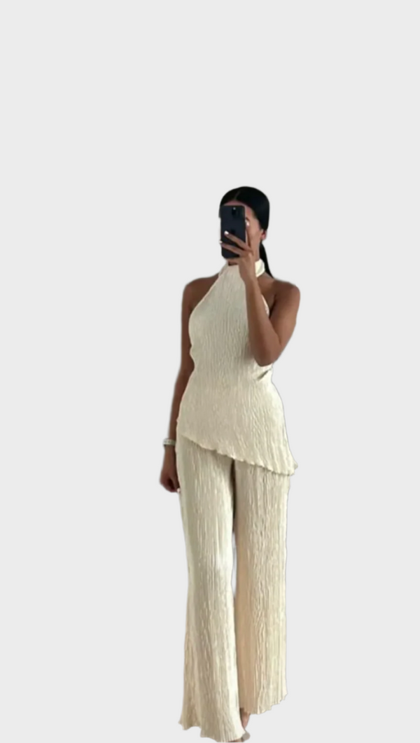 Set elegant plisat