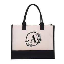 Harper™ - Geantă Tote Personalizată cu Litere