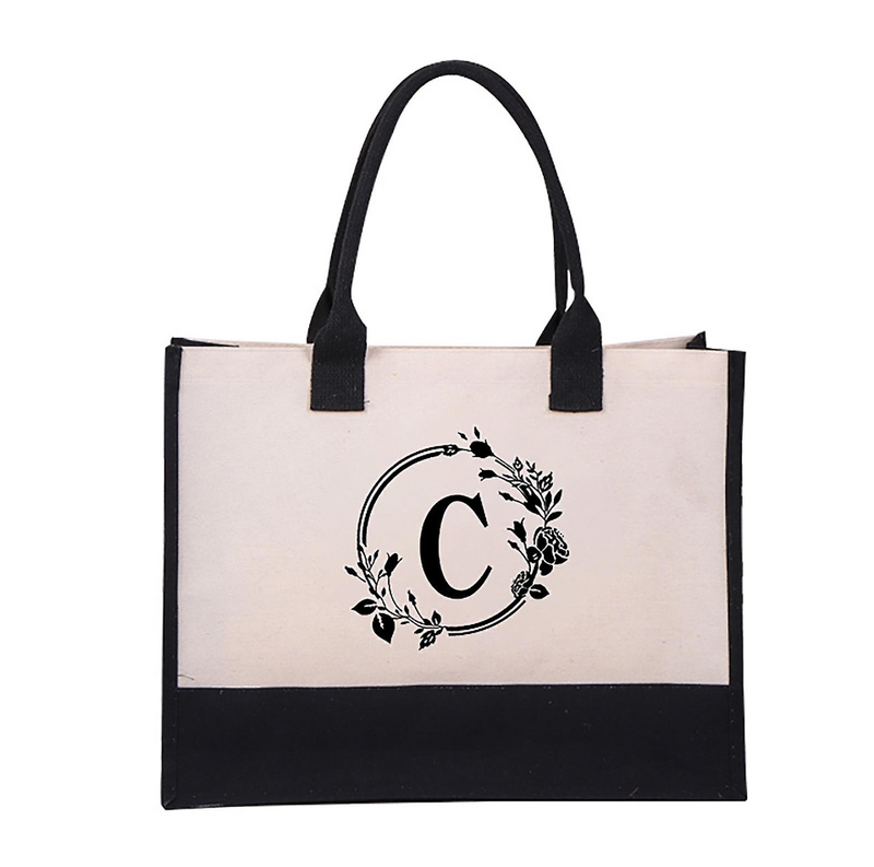 Harper™ - Geantă Tote Personalizată cu Litere