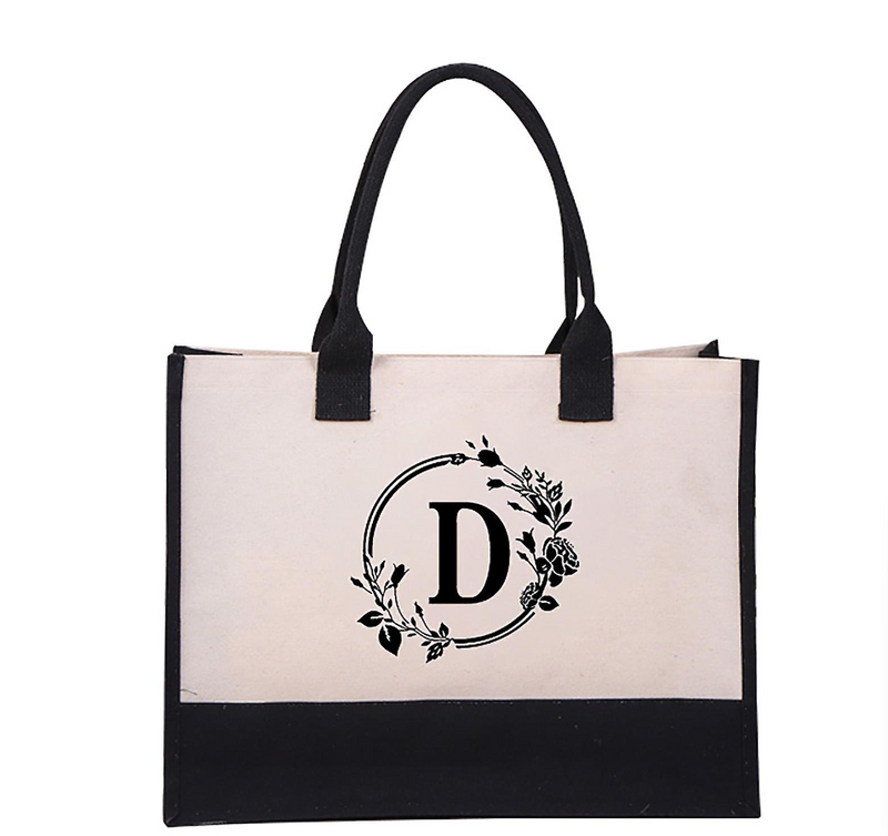 Harper™ - Geantă Tote Personalizată cu Litere