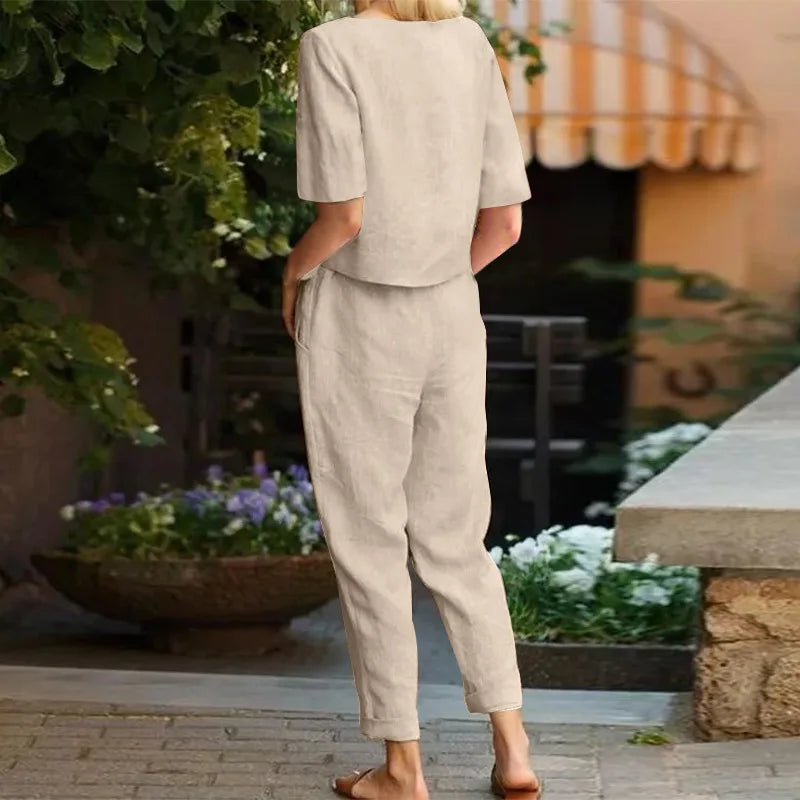 Lily | Set din două piese din in