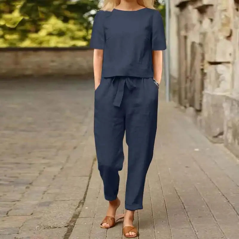 Lily | Set din două piese din in