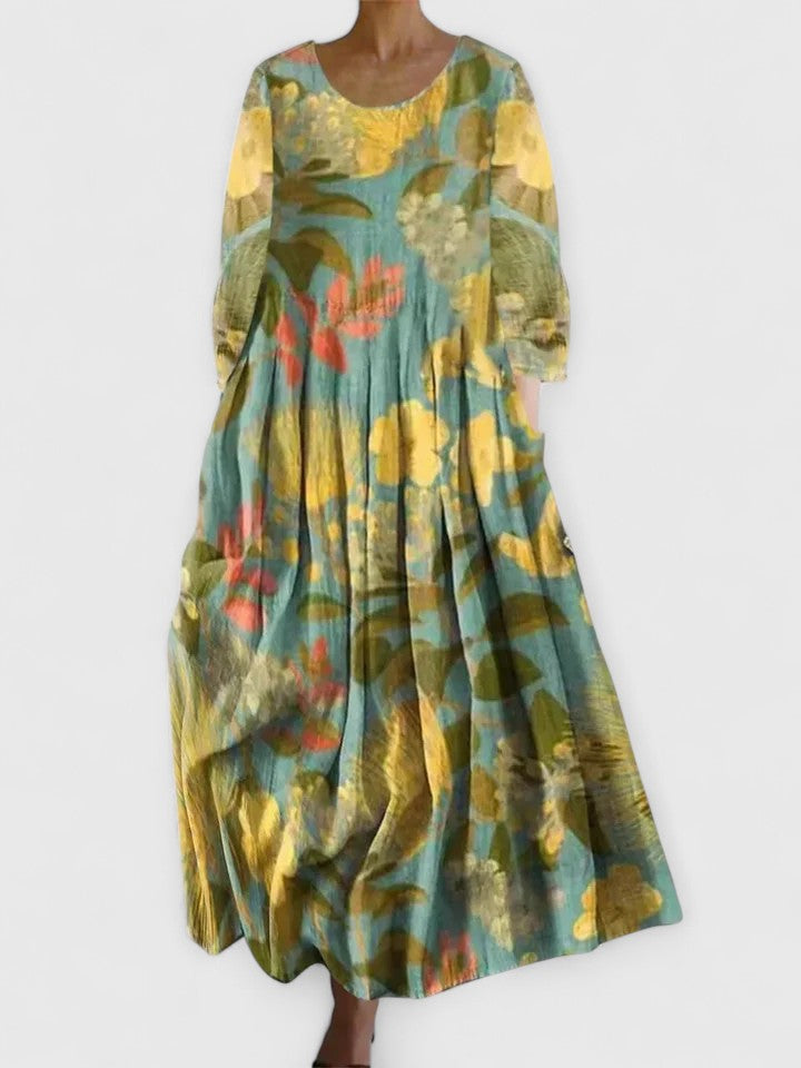 Margaritte | Rochie midi stilată