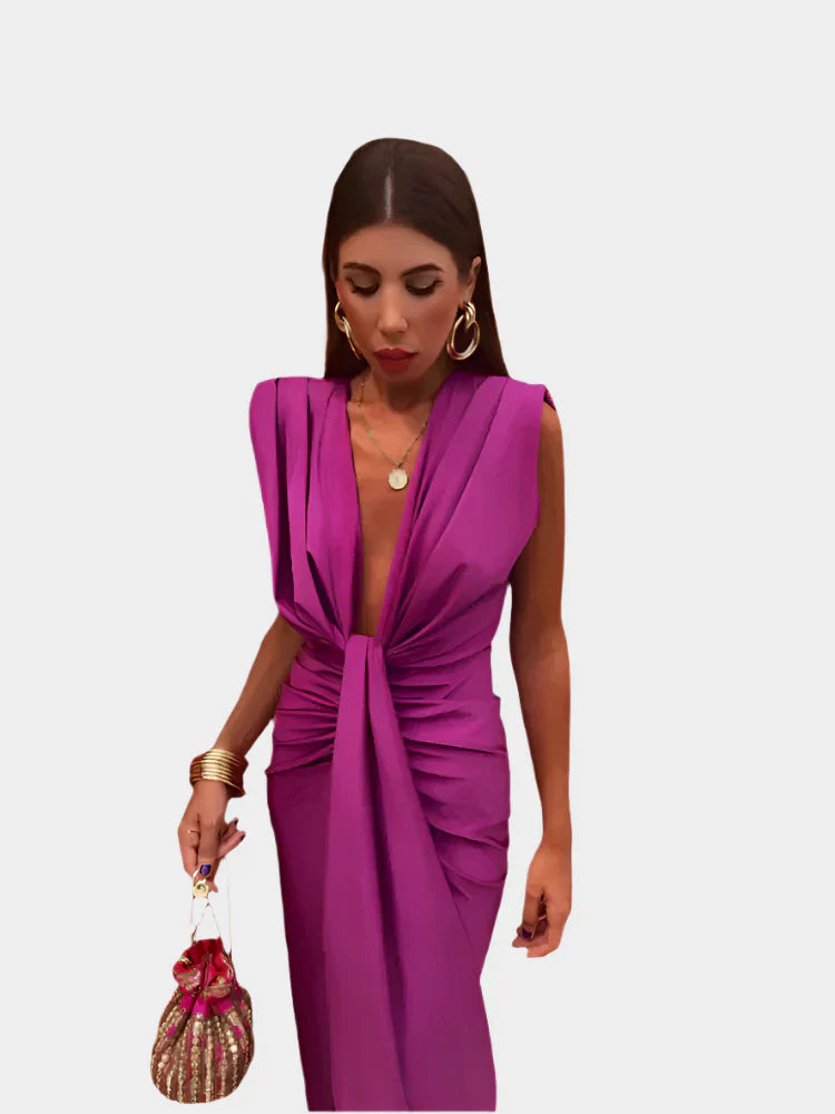 Rochie sexy cu design spirală