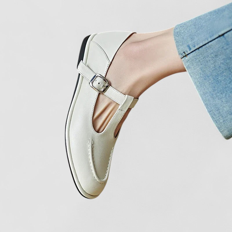 Camila™ – Pantofi ortopedici Mary Jane cu toc jos