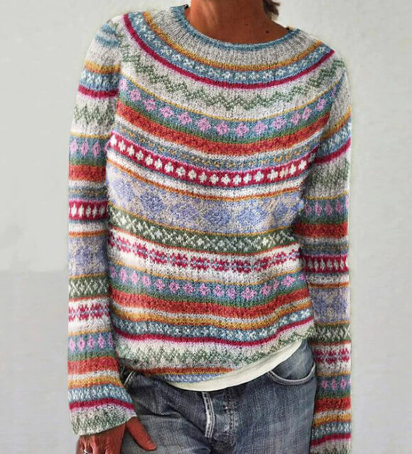 Soley - Pulover multicolor