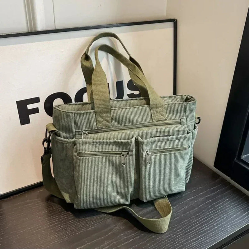 Lina™ - Geantă cu șnur cu detalii lucrate manual