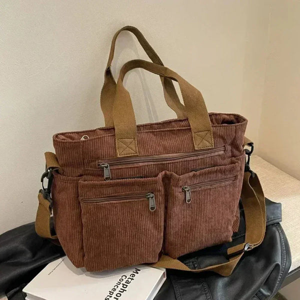 Lina™ - Geantă cu șnur cu detalii lucrate manual