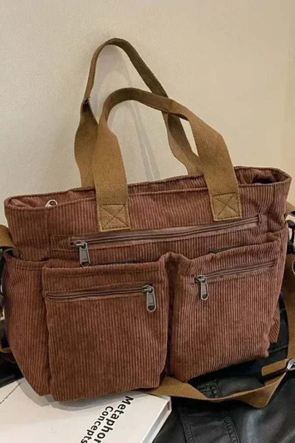 Lina™ - Geantă cu șnur cu detalii lucrate manual