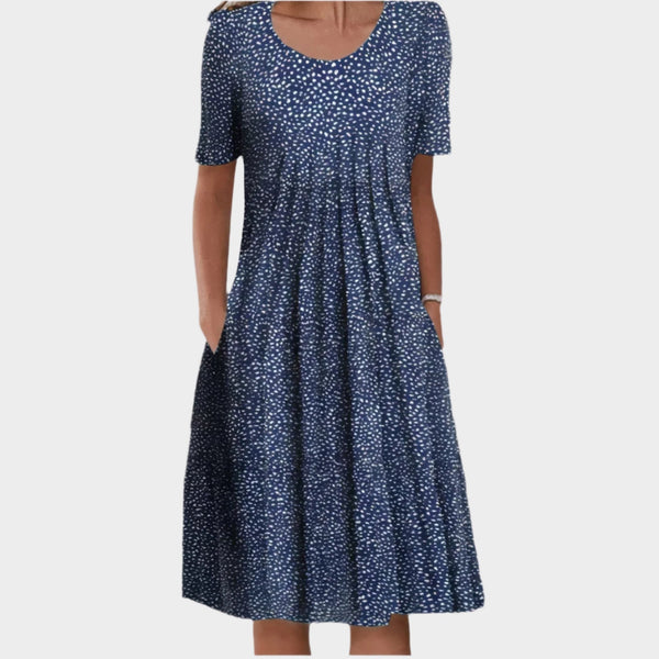 Rochie de vară cu broderie florală