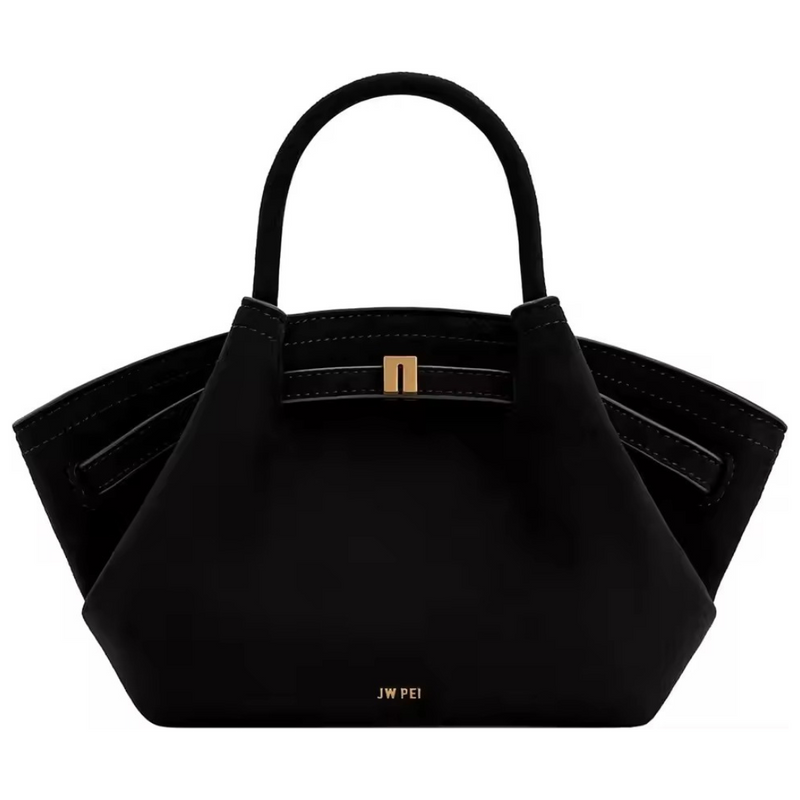 Riley™ - Geantă mică din piele și piele întoarsă pentru sub braț