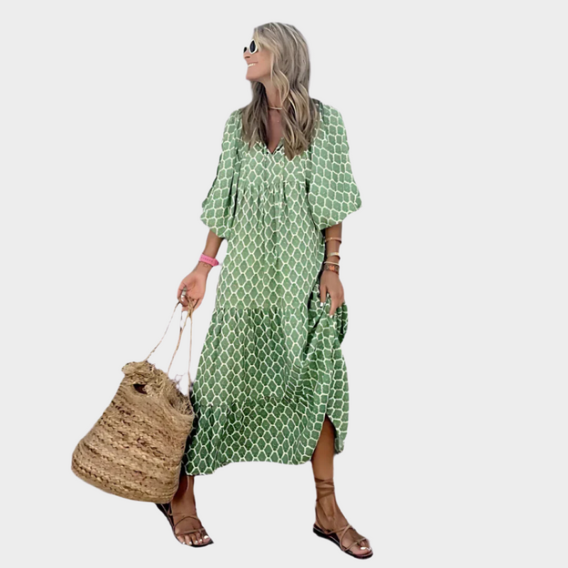 Rochie geometrică aerată