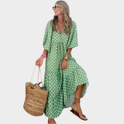 Rochie geometrică aerată
