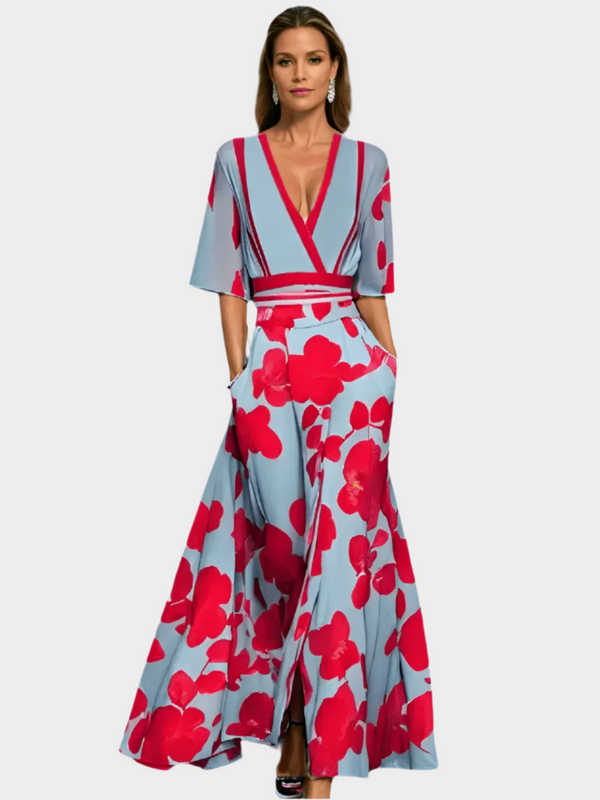 Rochie lejeră cu dungi și buzunare
