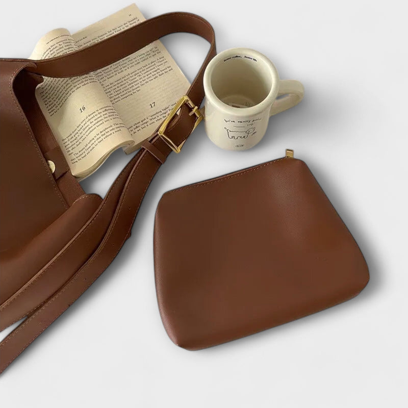 Olivia – Geantă elegantă de umăr din piele