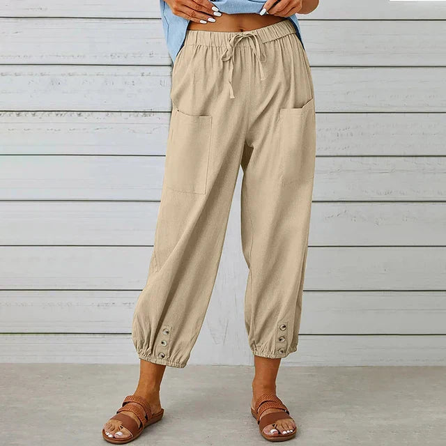 Daniele | Pantaloni de vară premium ușori