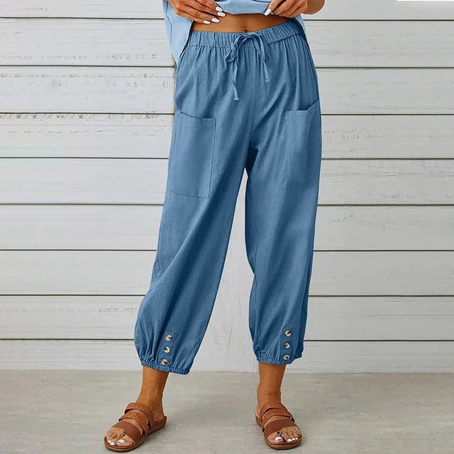 Daniele | Pantaloni de vară premium ușori