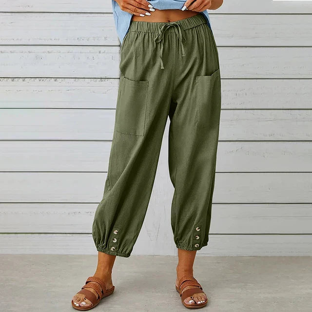Daniele | Pantaloni de vară premium ușori