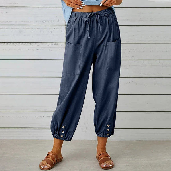 Daniele | Pantaloni de vară premium ușori