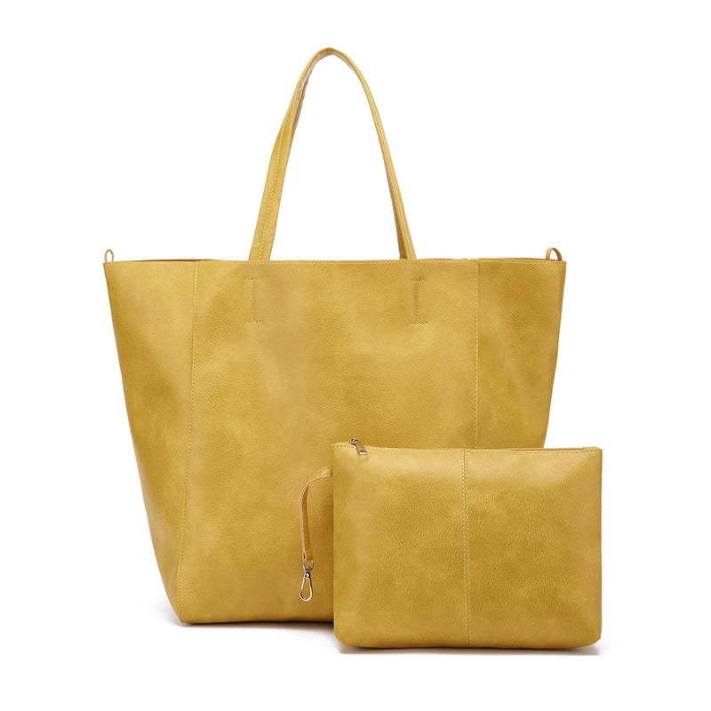 Olivia™ Retro Moalețe | Geantă Tote cu Capacitate Mare