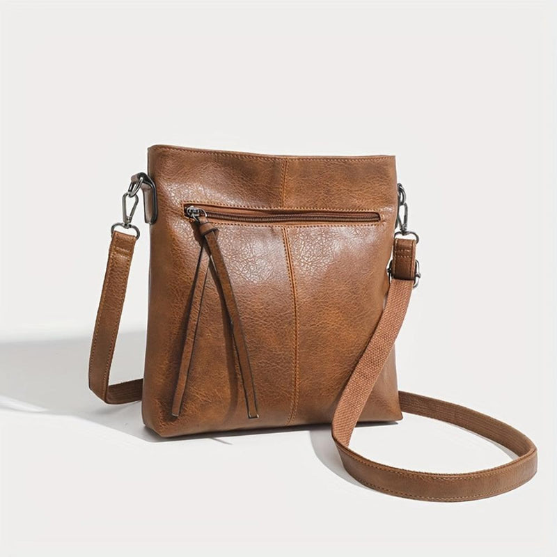 Addison™ Eleganță Simplă | Geantă Retro Pătrată Crossbody