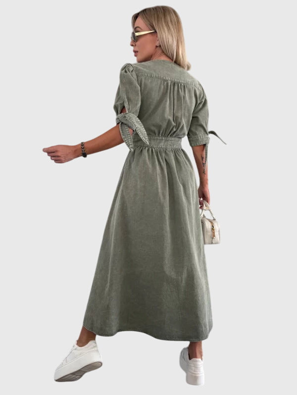 Sophia™ | Rochie elegantă din denim