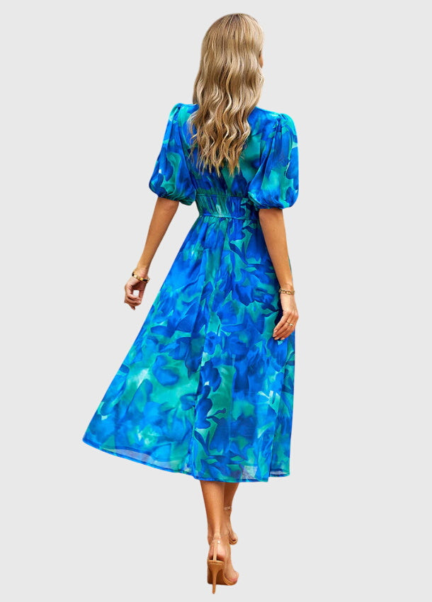 Merlin™ | Rochie midi florală avantajoasă