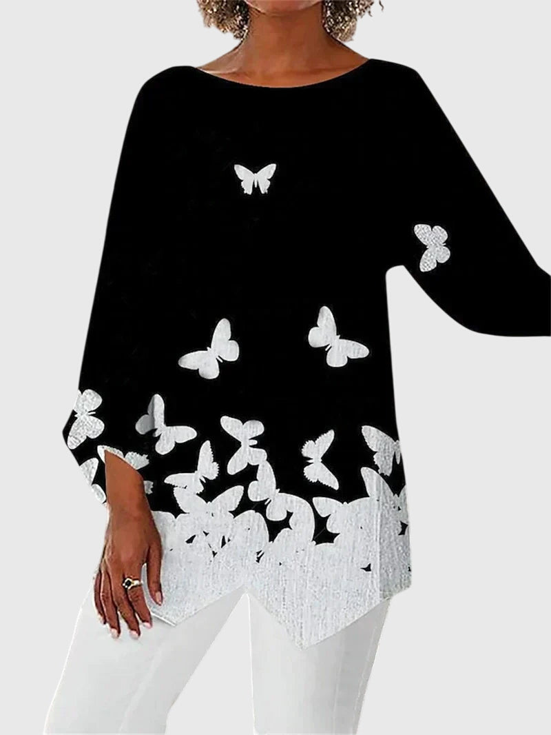 Alayah™ | Top elegant cu guler rotund