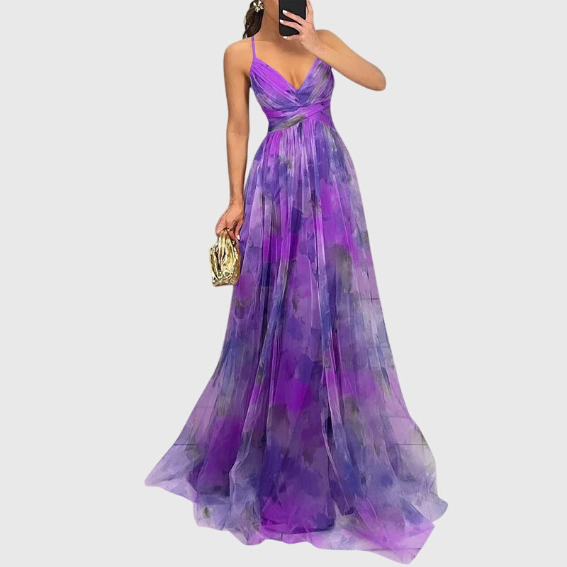 Giselle™ | Rochie maxi florală