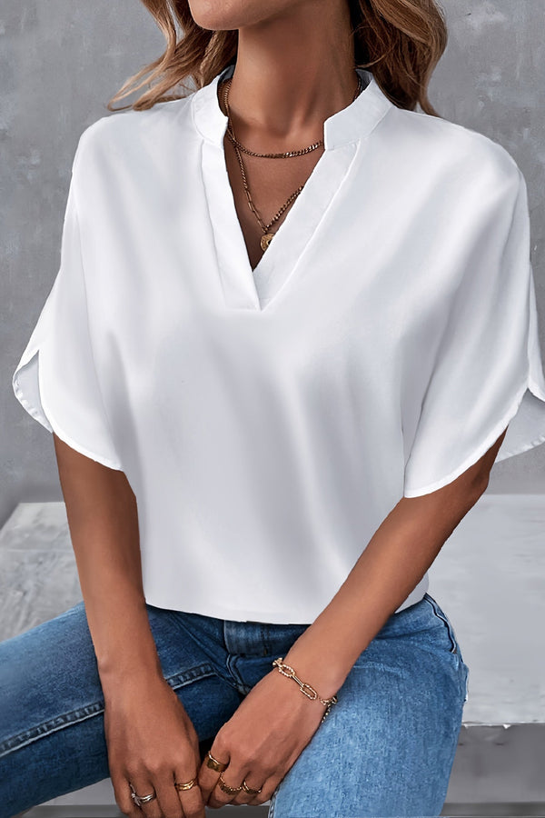 Lexa | Bluza lejeră cu decolteu în V