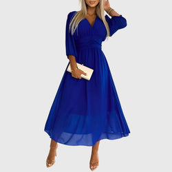 Chloe™ | Rochie ușoară din șifon mătăsos