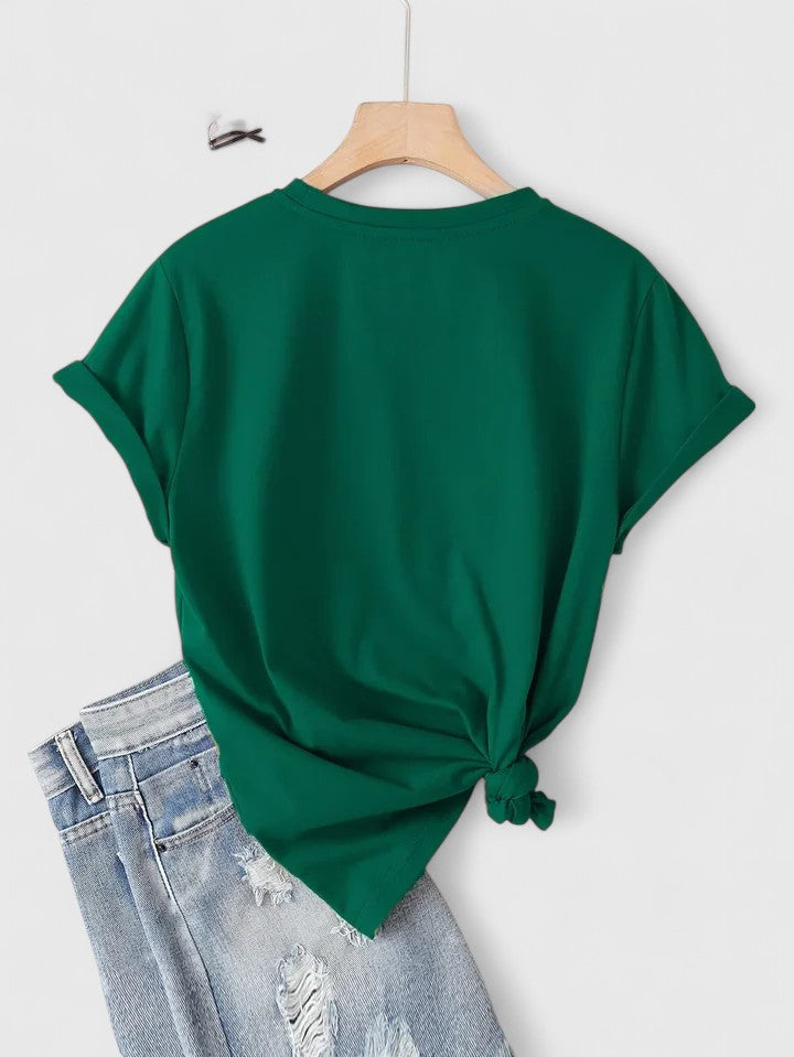 Ivanelle | Tricou confortabil cu mânecă scurtă