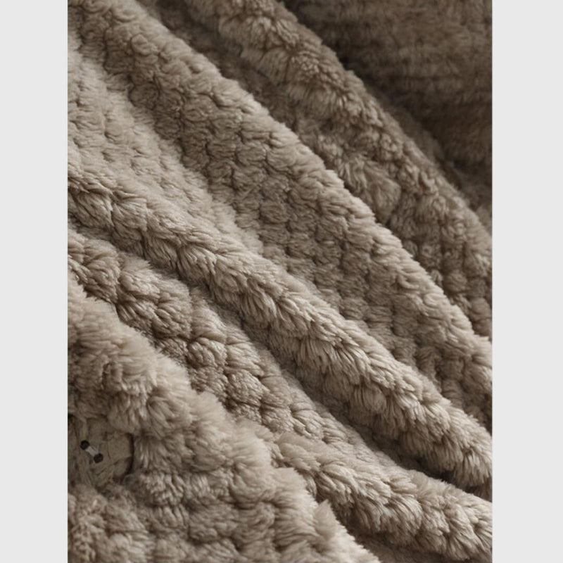 Franca™ - Jachetă din fleece cu glugă