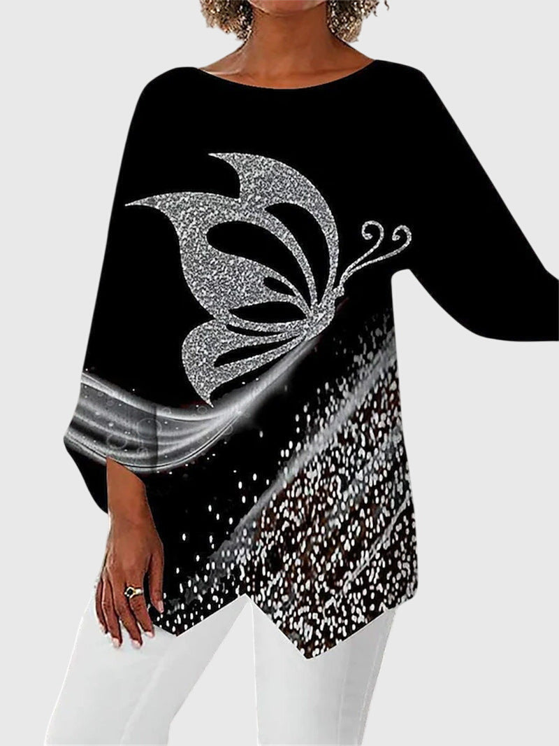 Alayah™ | Top elegant cu guler rotund