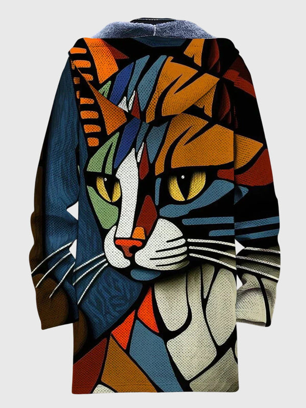 Anna™ - Jachetă cu imprimeu artistic