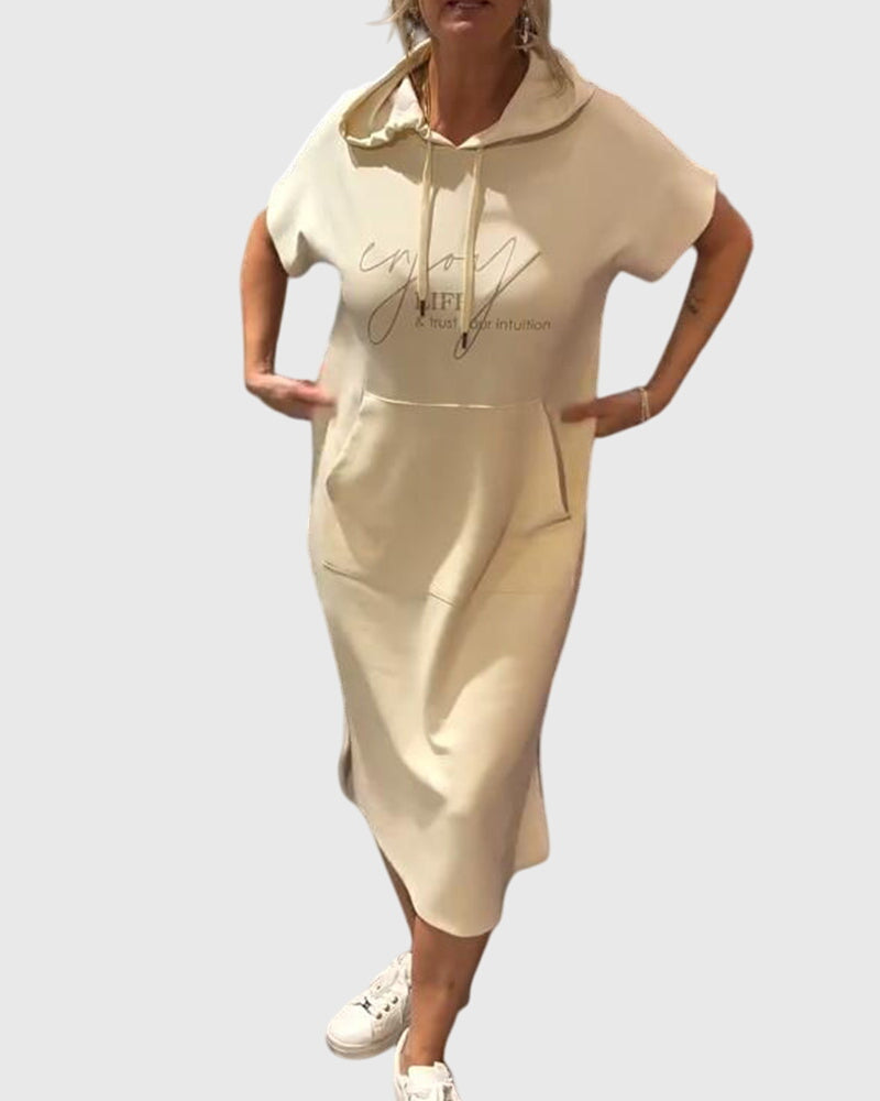 Marlowe™ | Rochie casual tip hanorac
