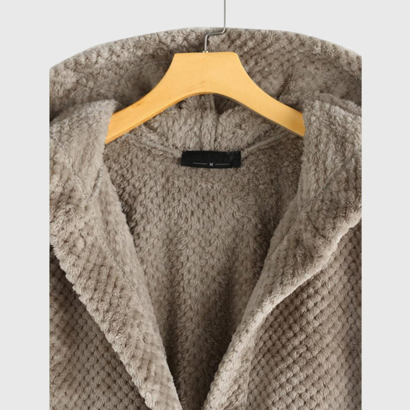 Franca™ - Jachetă din fleece cu glugă