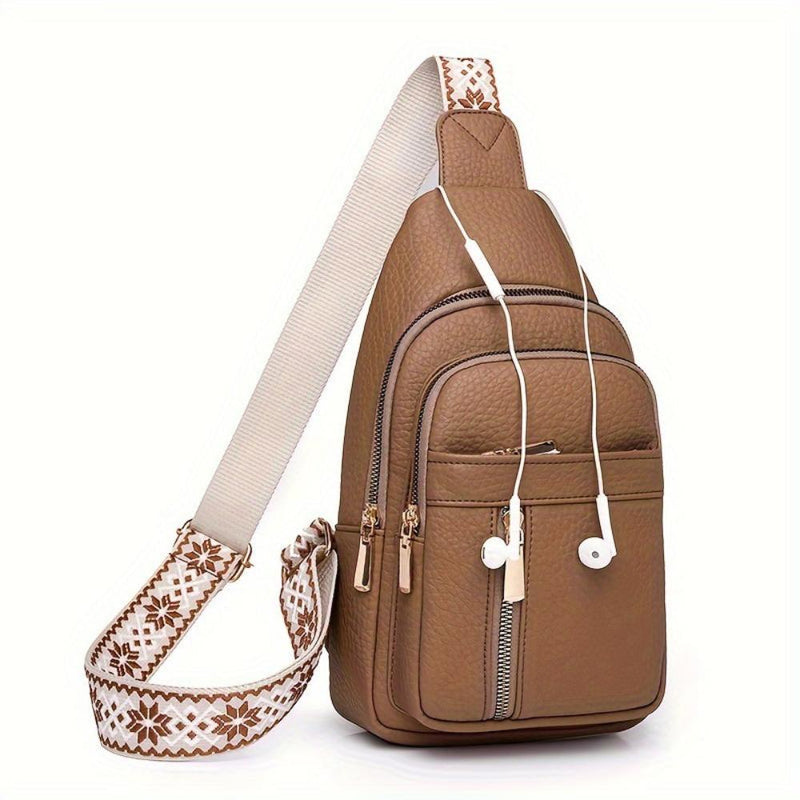Riley™ Farmec Vintage | Geantă Crossbody pentru Piept