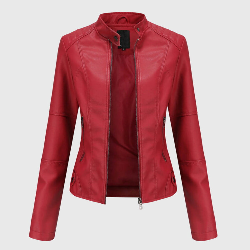 Giorgina™ - Jachetă de piele elegantă pentru femei