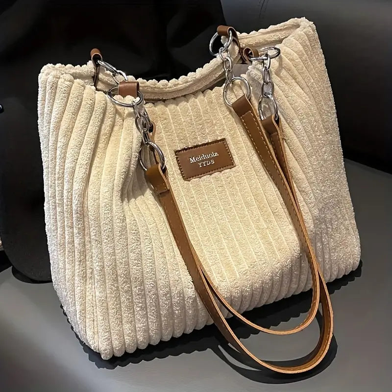 Meiduole™ - Geantă elegantă de mână din catifea côtelée
