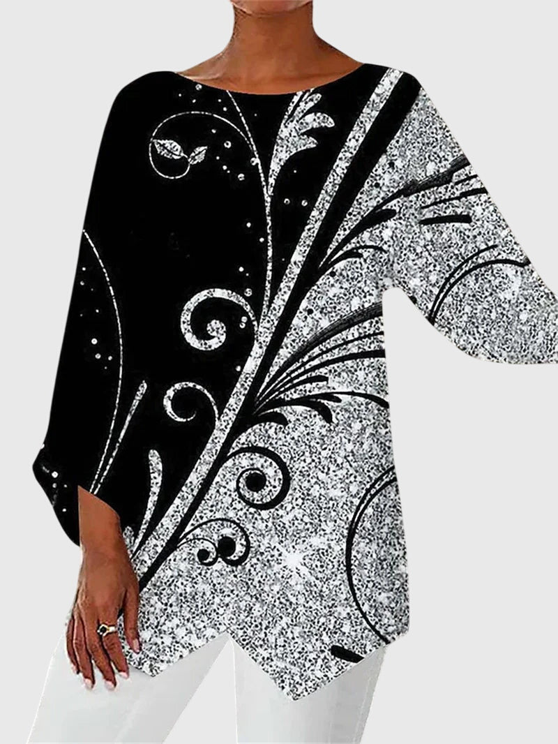 Alayah™ | Top elegant cu guler rotund