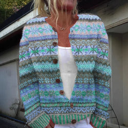 Cathrin | Cardigan cu imprimeu